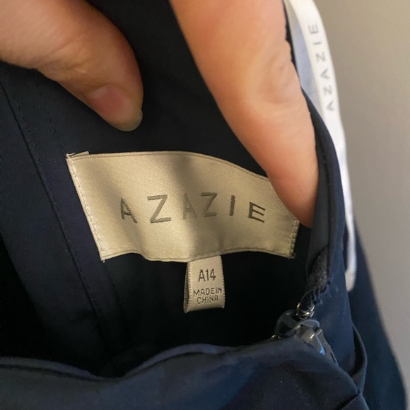 Azazie Open Back Bridesmaids Dress - Picture 4 of 5